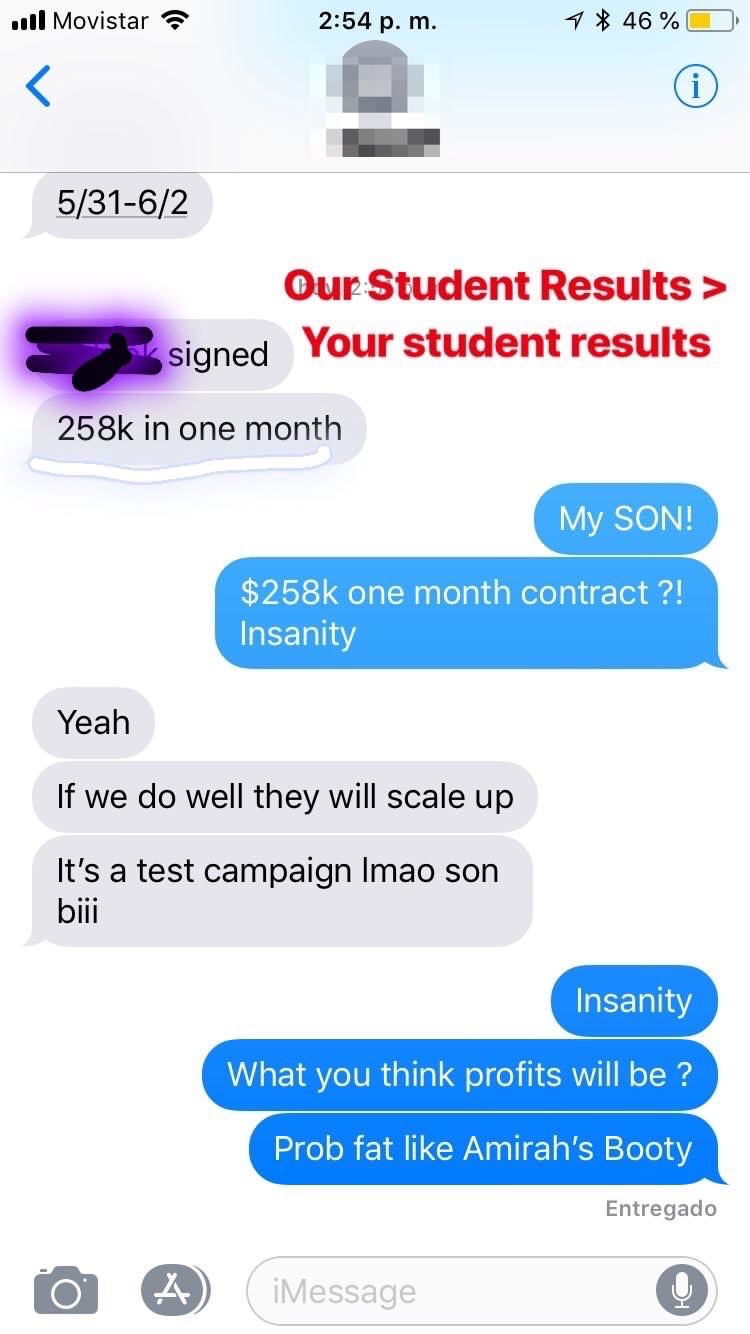 $258K 1 Mo Contract — $258K 1 Mo Contract