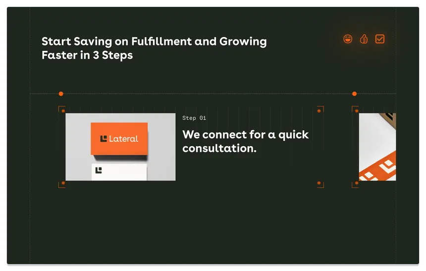 Lateral Fulfillment — 1/1